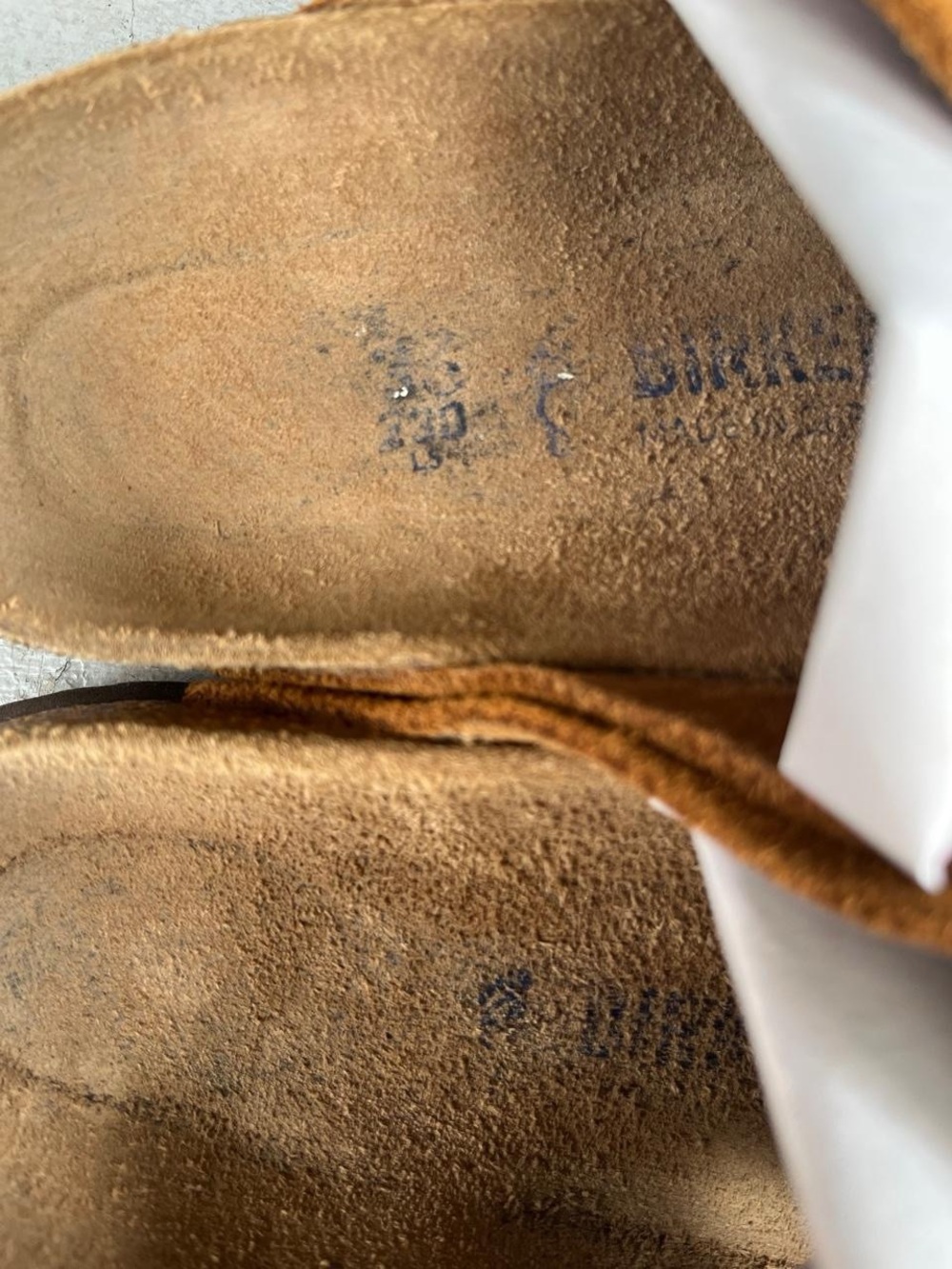 Birkenstock Arizona Mink Brown Suede Soft Footbed Sandals EU 36 Women’s 5 Narrow - Picture 8 of 8